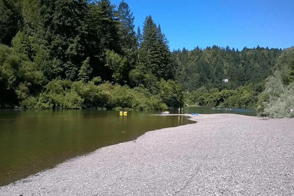 Johnson's Russian River Beach spots