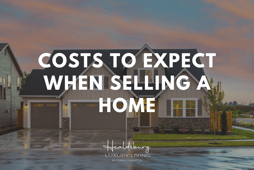 Costs to Expect when selling a home