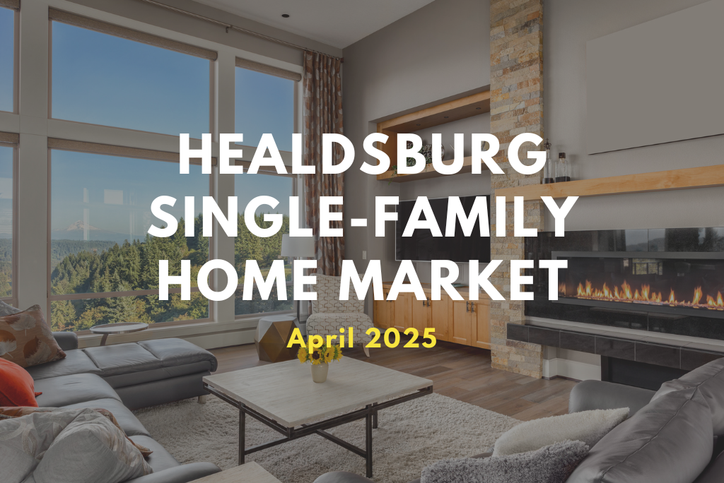Healdsburg single family home market
