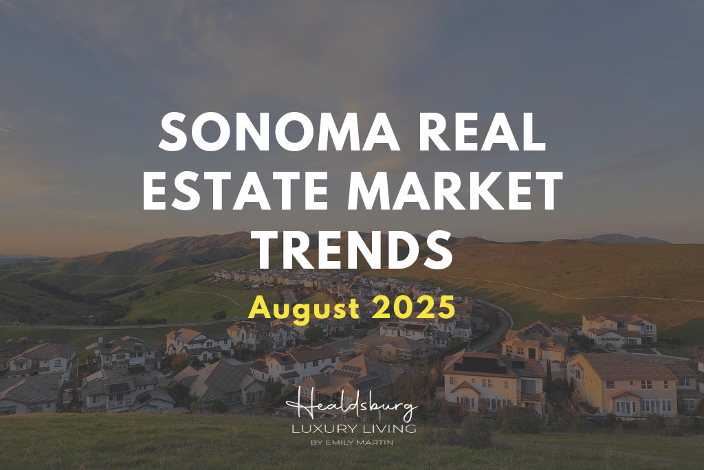 Sonoma housing market report august