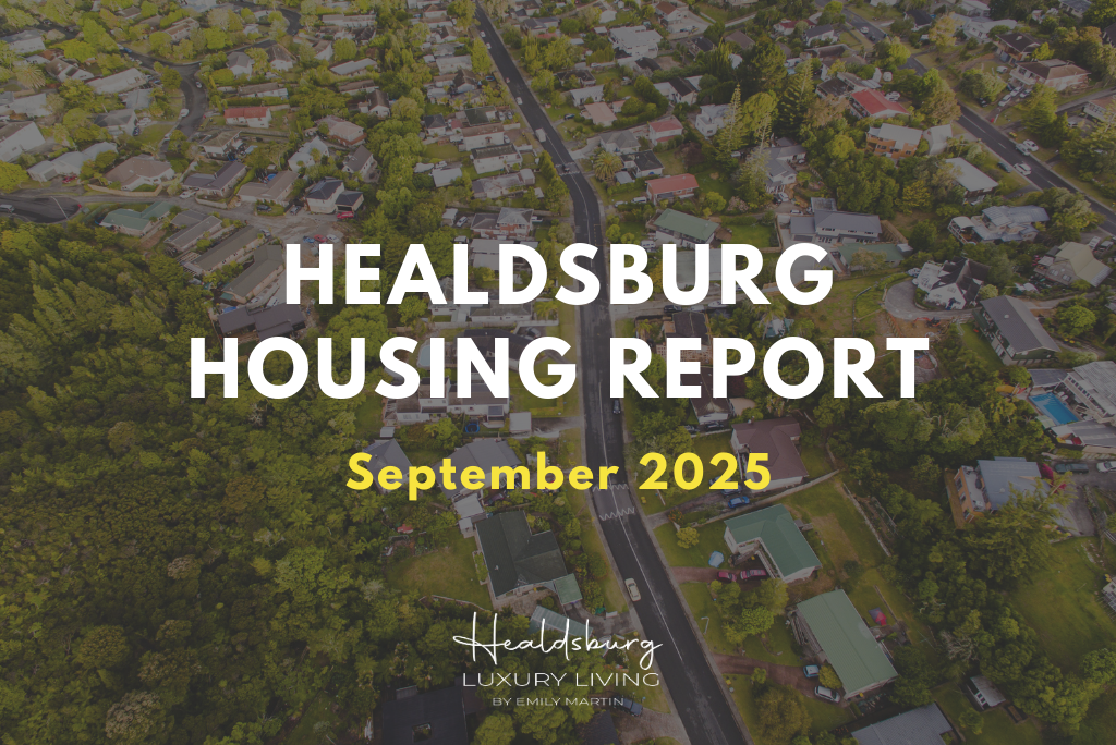 Healdsburg housing report September 2025