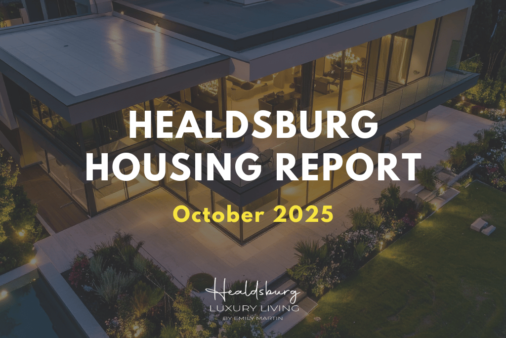 Healdsburg housing report october 2025