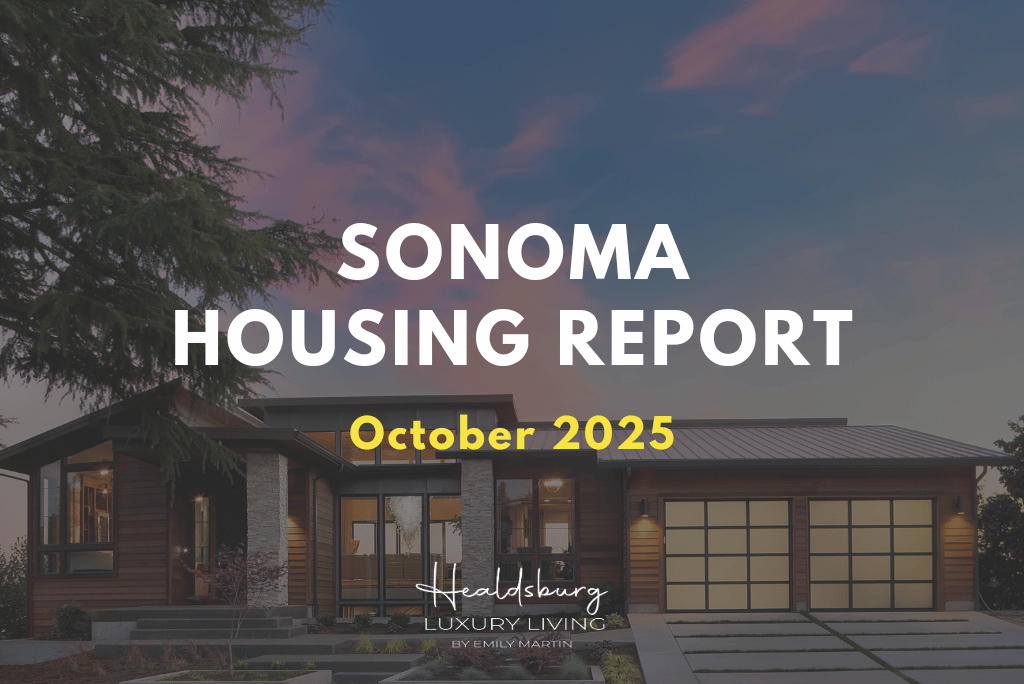 Sonoma County housing report october 2025