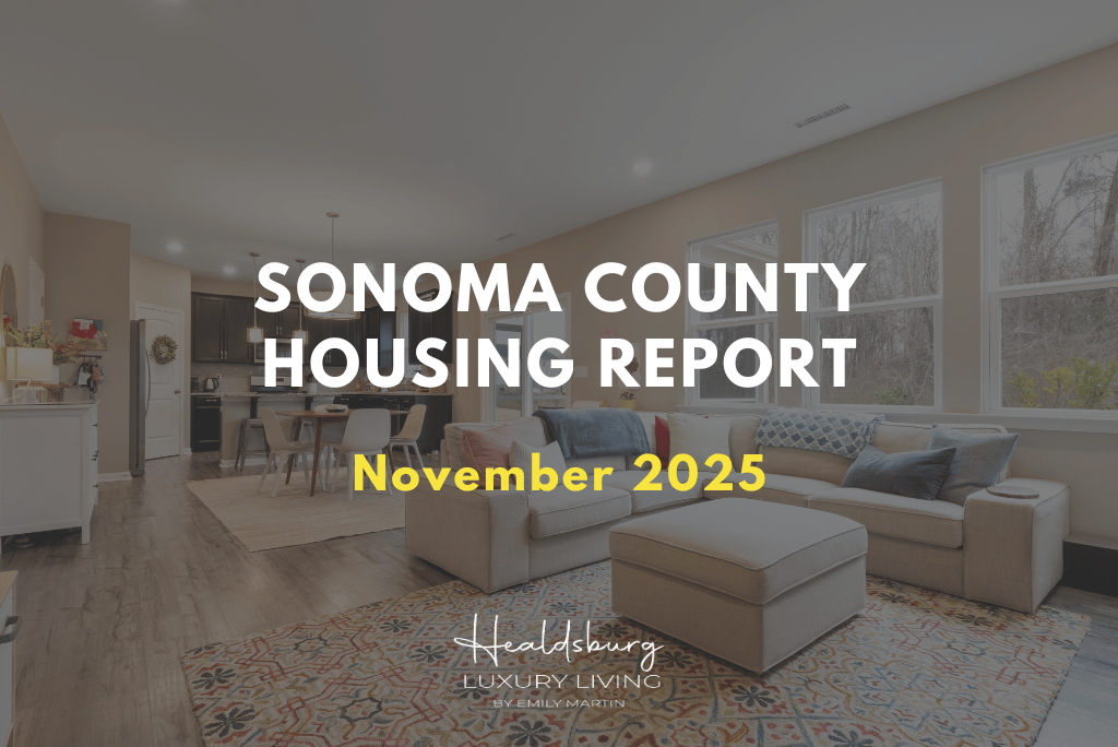 Sonoma County Housing report november 2025
