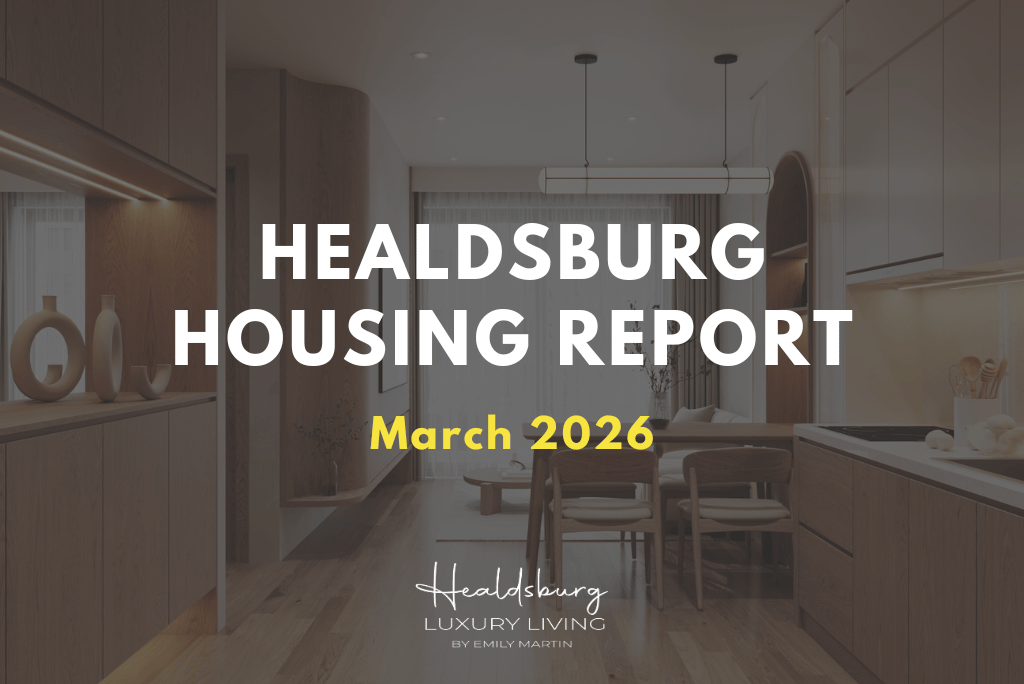 Healdsburg housing market March 2026