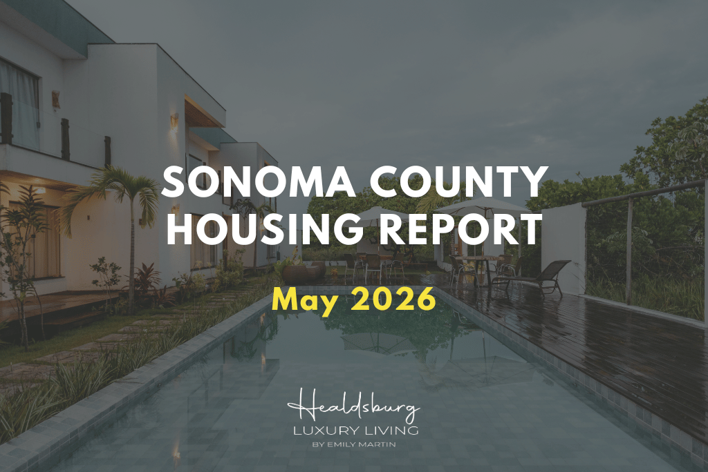 Sonoma County housing report may 2026