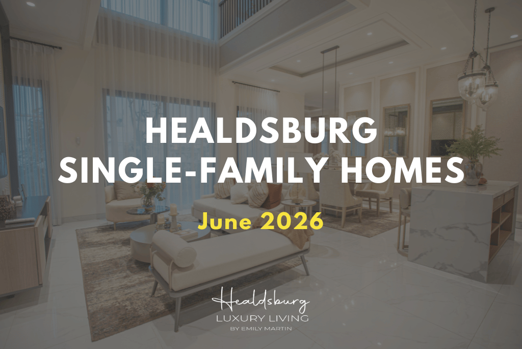 Healdsburg single-family homes