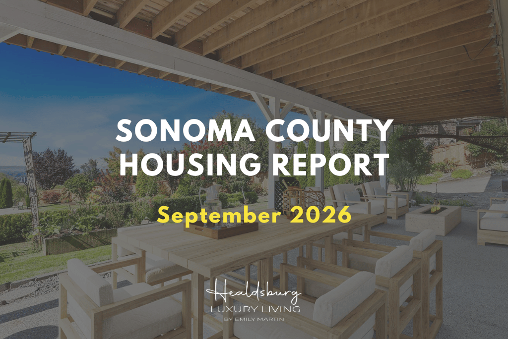 Sonoma County single-family homes September